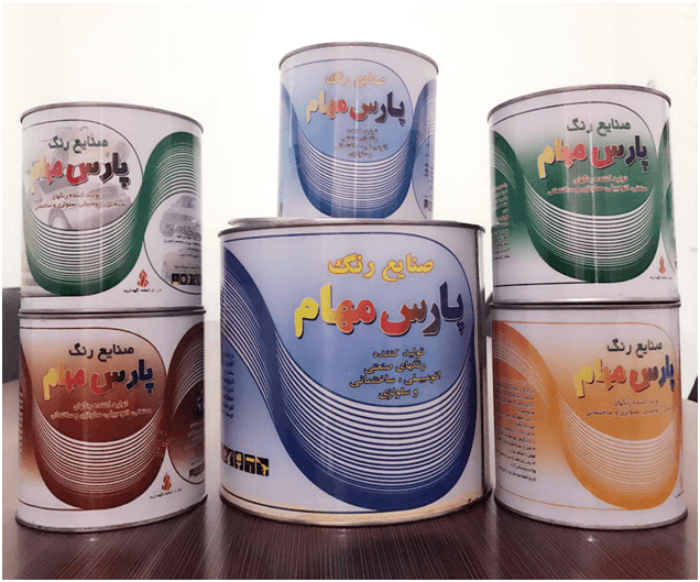 فروش عمده رنگ اتومبیلی پارس مهام